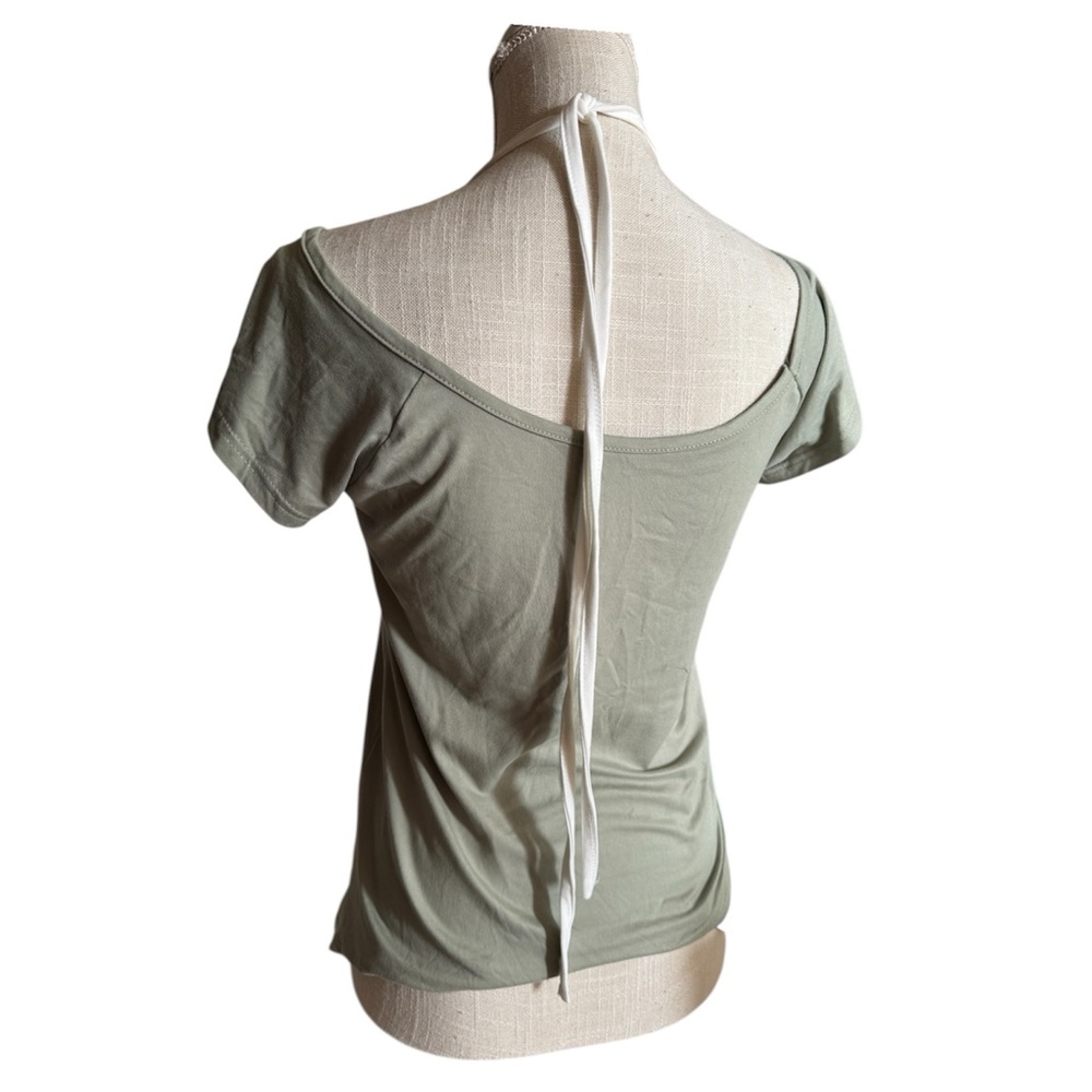 Asymmetrical Halter Top - Picture 2 of 3